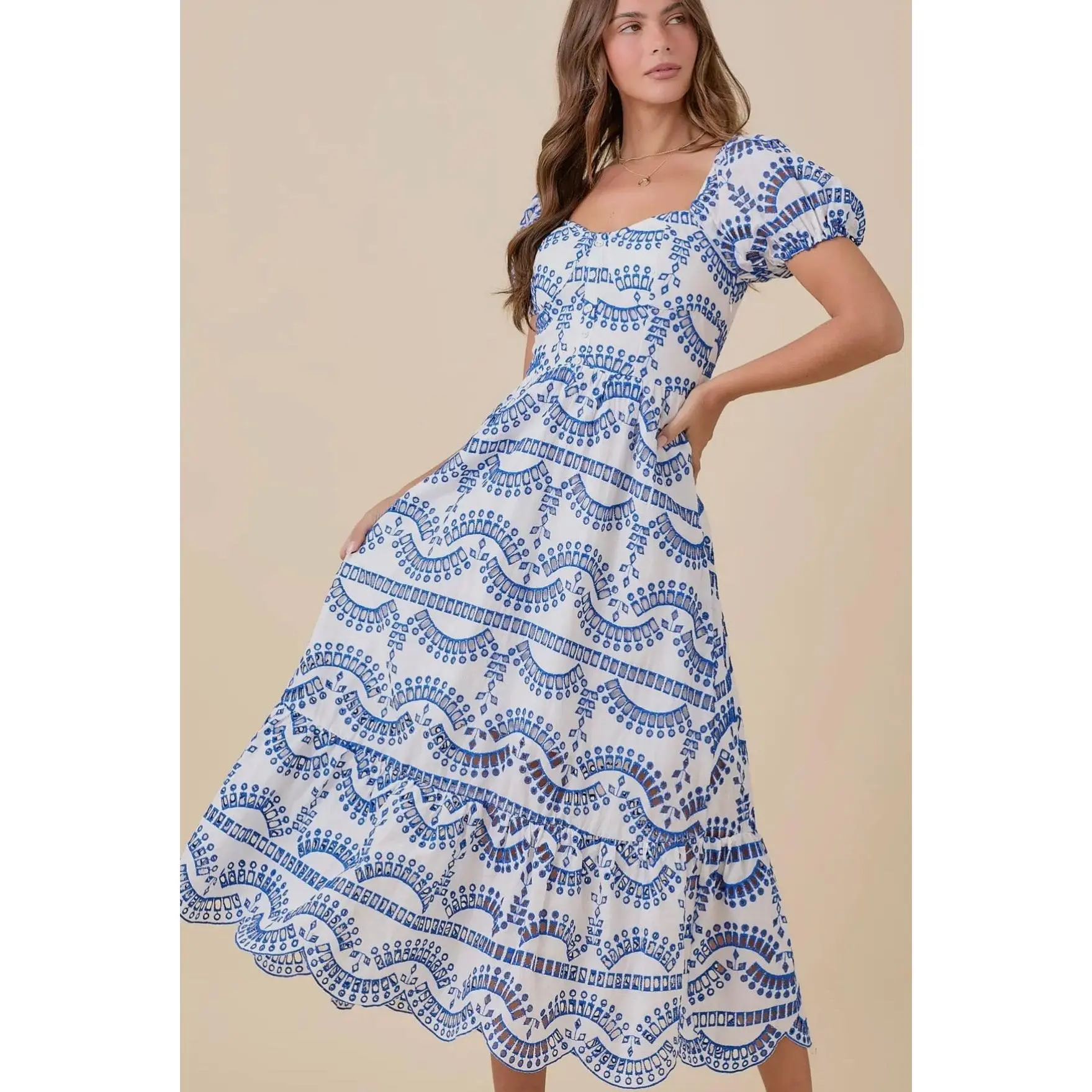 pink purple midi dress Just For You Lilac Purple Floral Midi Dress – Shop the Mint