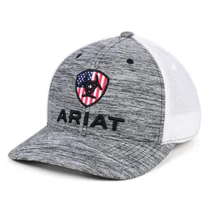 Ariat Men's Shield Logo Flexfit 110 Snapback Cap