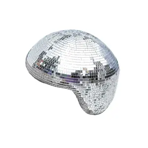 Handmade Melted Disco Ball Decoration Ornament Party Supplies Birthday Sparkling Home Decor Mosaic Mirror Glass Foam