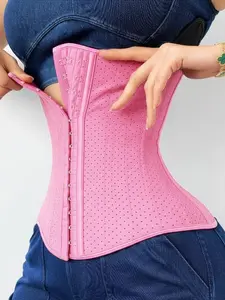Women's Waist Cincher Belt, Shaping Waistband with Hook Eye Closure, Pure Color Slimming Belt, Ideal for Yoga Fitness, Corset Waist Shaping