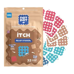 NATPAT MagicPatch Itch Relief Patches - 30 Patches for Itch Relief -   for Skin Relief Therapy Treatment Therapeutic Healthcare Solution Natural