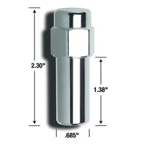 GORILLA 84147B Lug Nut Cragar Sst, 14 mm. X 1.5