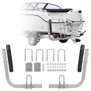 GARVEE Adjustable Trailer Guide Poles: Durable, Rustproof Galvanized Steel with PVC Pipe and Light Options for Easy Loading of Ski and Fishing Boats in Various Sizes and Designs.