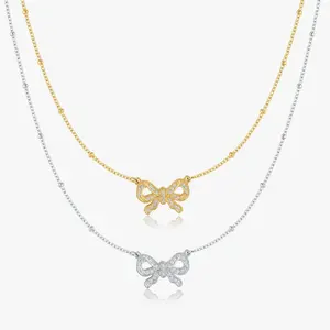 Bow Necklace