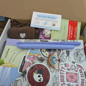 Blind Date With A Book Box - Perfect for Book Lovers, Includes Surprise Book plus extra goodies