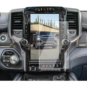 Protector for 2019-2025 Dodge Ram 1500 - 12-Inch Matte 9H Tempered Glass Navigation Protector Ram 1500/2500/3500(Big Horn/Laramie/Rebel/Limited Longhorn/Limited/TRX/RHO) Accessories Anti Glare
