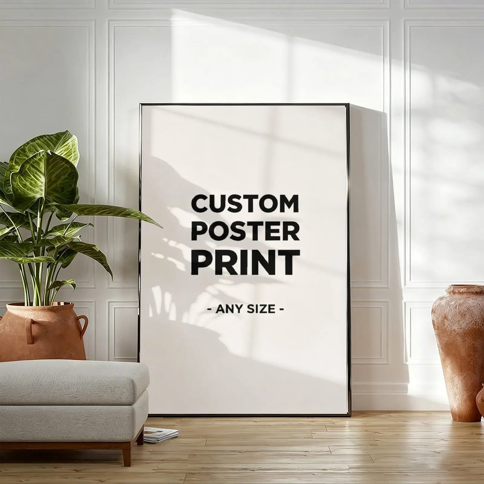 Custom Poster Printing – Personalized Posters – Wedding Posters – Family Posters – Framed or Unframed