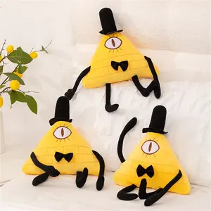 Bill Cipher Nightmare Antihero Plush Toy, Soft Stuffed Cartoon Figure, Perfect Birthday Gift, Holiday Present, Party Decoration
