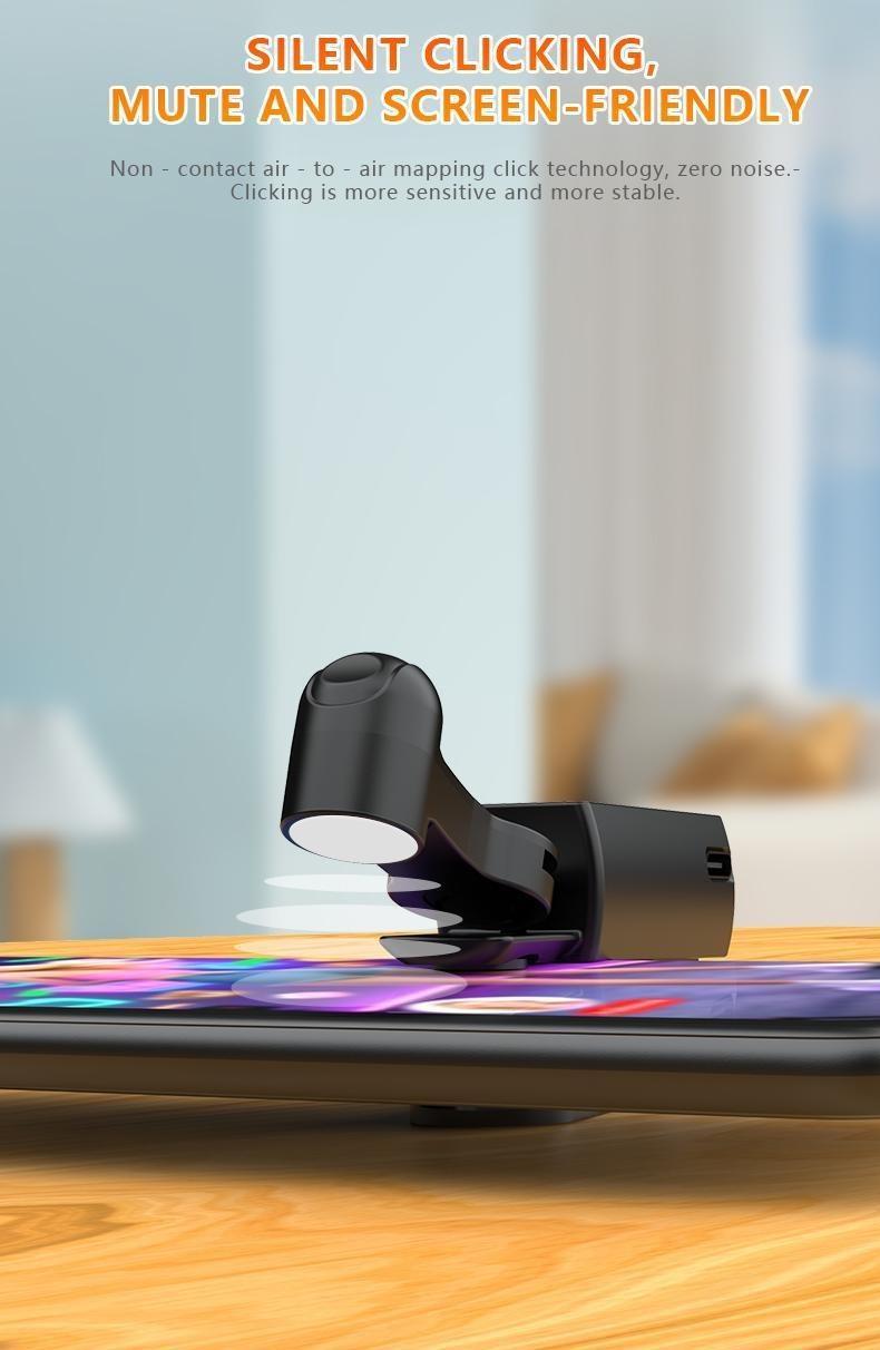 2026 upgraded Auto Clicker for Smart Phone,Built-in battery,No Need to Connect to Power Source, used for mobile phone application video live streaming gadget quick click simulate finger continuous click, used for live streaming likes, games, shopping