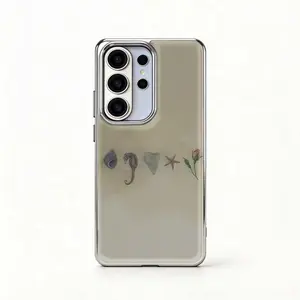 Glass Shockproof Case Shell Heart Starfish Flower For Samsung S26Ultra Cover S25Ultra Anti-yellow | S24Ultra Anti-fall | S23Ultra Ultra-thin Design S26 S25 S24 S23 AirPhoneCase