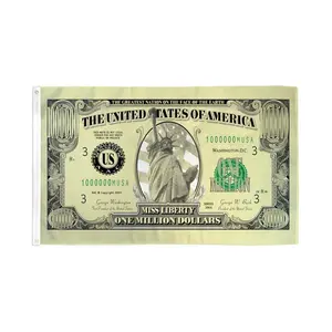 Million Dollars Flag 3x5ft Poly