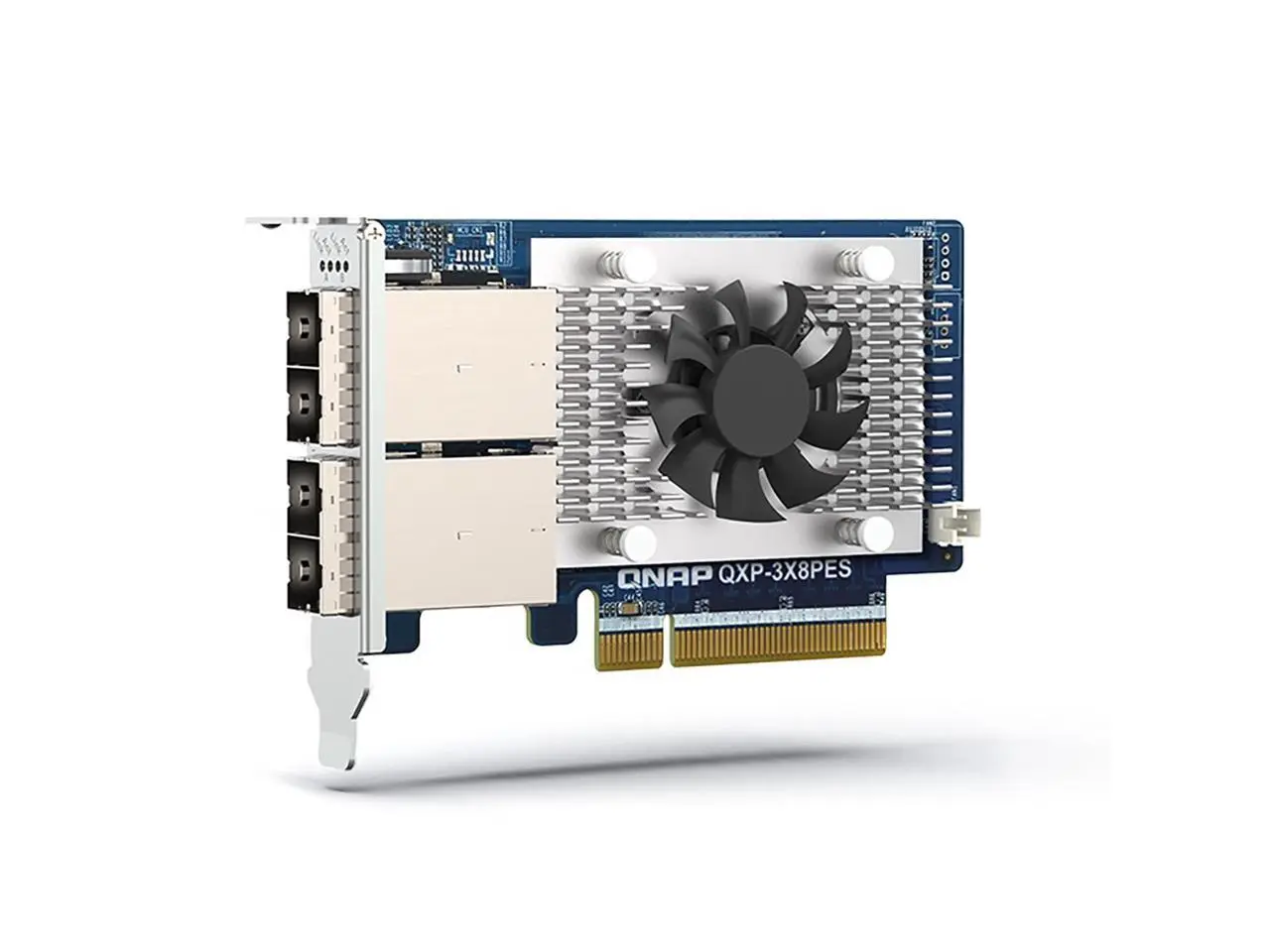 QNAP QXP-3X8PES Dual-Port PCIe Gen3 x8 Expansion Card for QNAP PCIe JBOD series (QXP-3X8PES)