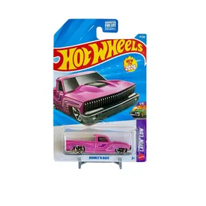 Hot Wheels Bounce’N Bass Pink Layin’ Low Truck 1:64 Diecast