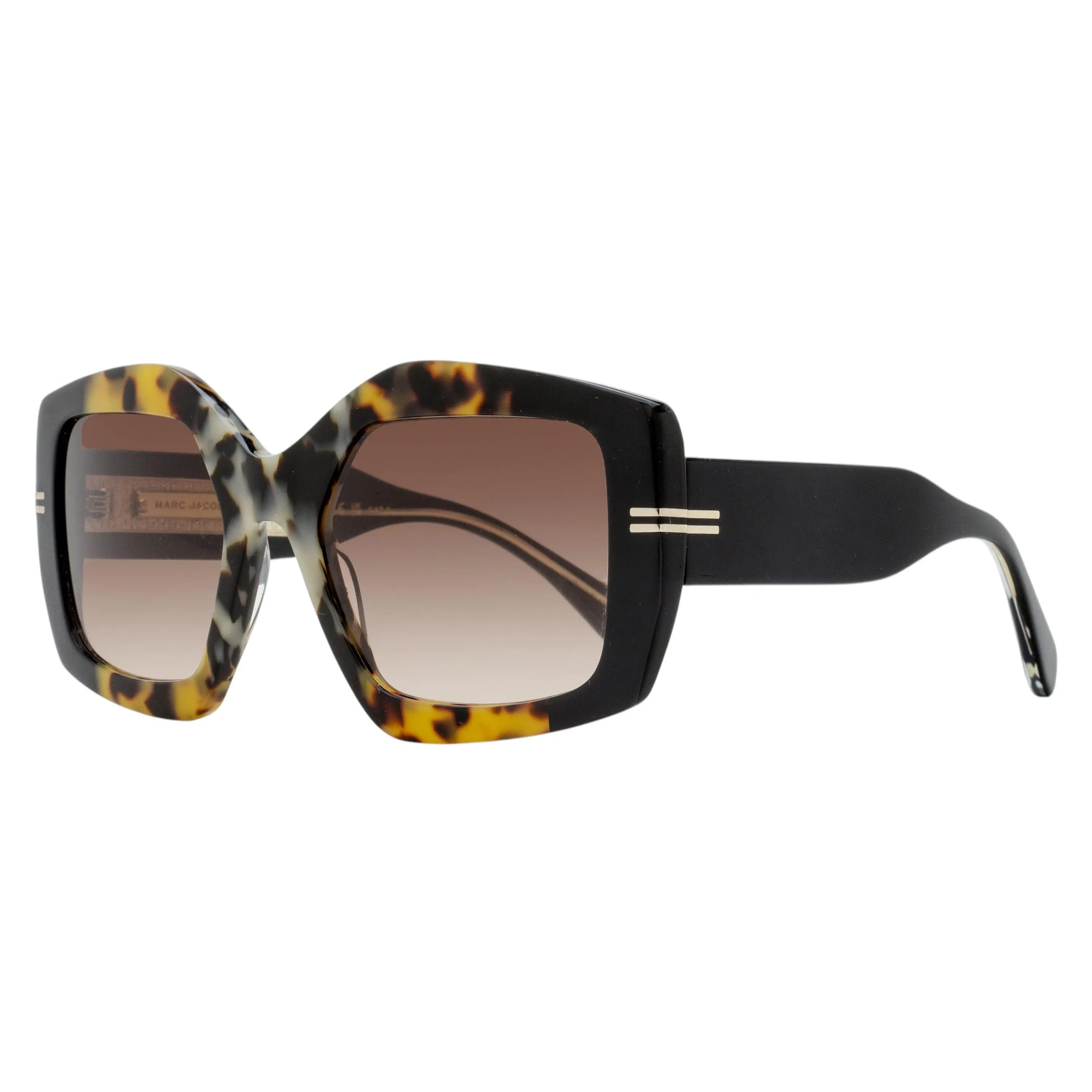 Marc Jacobs Geometric Sunglasses MJ 1109/S 086HA Havana/Black 53mm