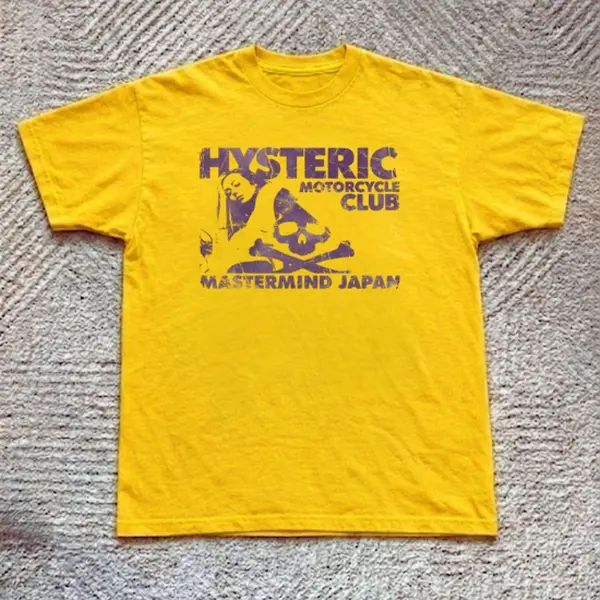Hysteric Glamour x Mastermind Japan Motorcycle Club Tee