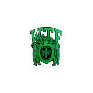 WTF x WRLD Sticker