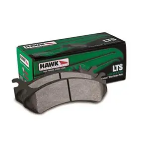 212 MAIN HB608Y630 LTS Series Ferro-Carbon Brake Pad - 16mm LTS Compound, Heat Dissip., OE Upgrade, Enhanced Stopping Power for Light Trucks