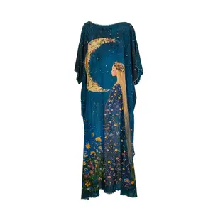 Starry Night Sky Dream Hi Lo Tunic Top