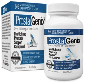 Prostate Support Supplement for Men – Beta Sitosterol, Saw Palmetto & Zinc – Daily Prostate Health Formula, 90 Capsules
