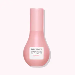Glow Recipe Watermelon Glow Niacinamide Hue Drops Rosy Glow, Brightens & Hydrates, Sheer Pink Tint for Radiant Glow