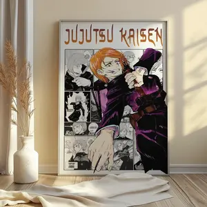 Nobara Kugisaki Poster Jujutsu Kaisen Matte Anime Print Manga Wall Art All Sizes - No Frame