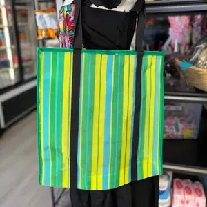 Colorful Mexican Mesh Market Bag – Reusable & Durable