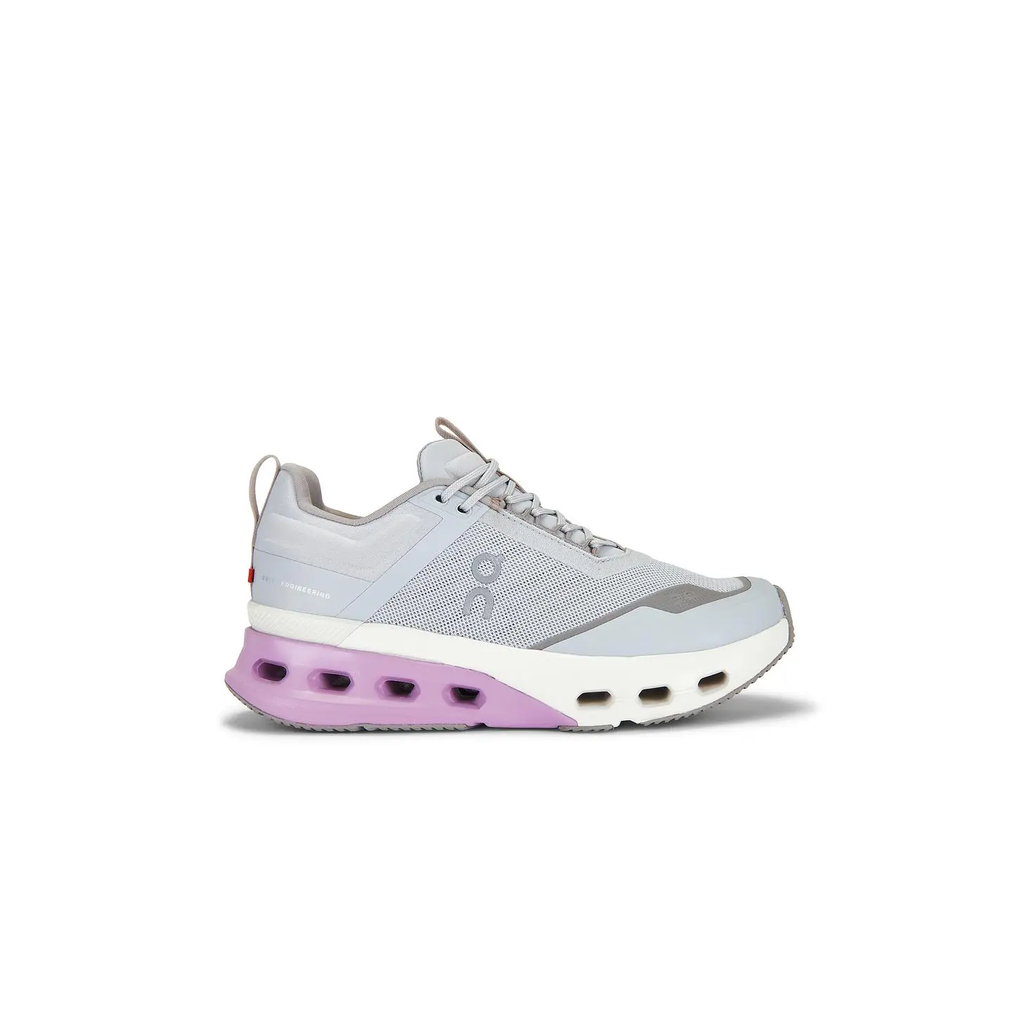 On Cloudnova X Sneaker in Glacier & Sakura On Cloudnova X Sneaker in Glacier & Sakura