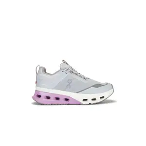 On Cloudnova X Sneaker in Glacier & Sakura