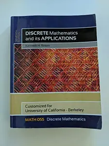 USED Book - Discrete Mathematics and its Applications, Customized for University of California-Berkeley by Kenneth H. Rosen (Paperback) - english