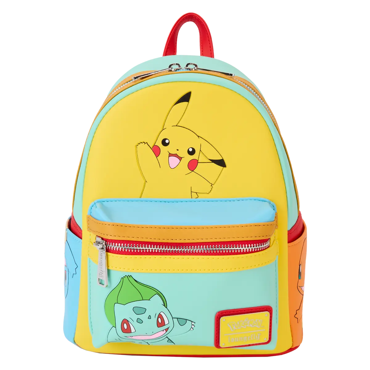 Pokemon Color Block Starters Mini Backpack