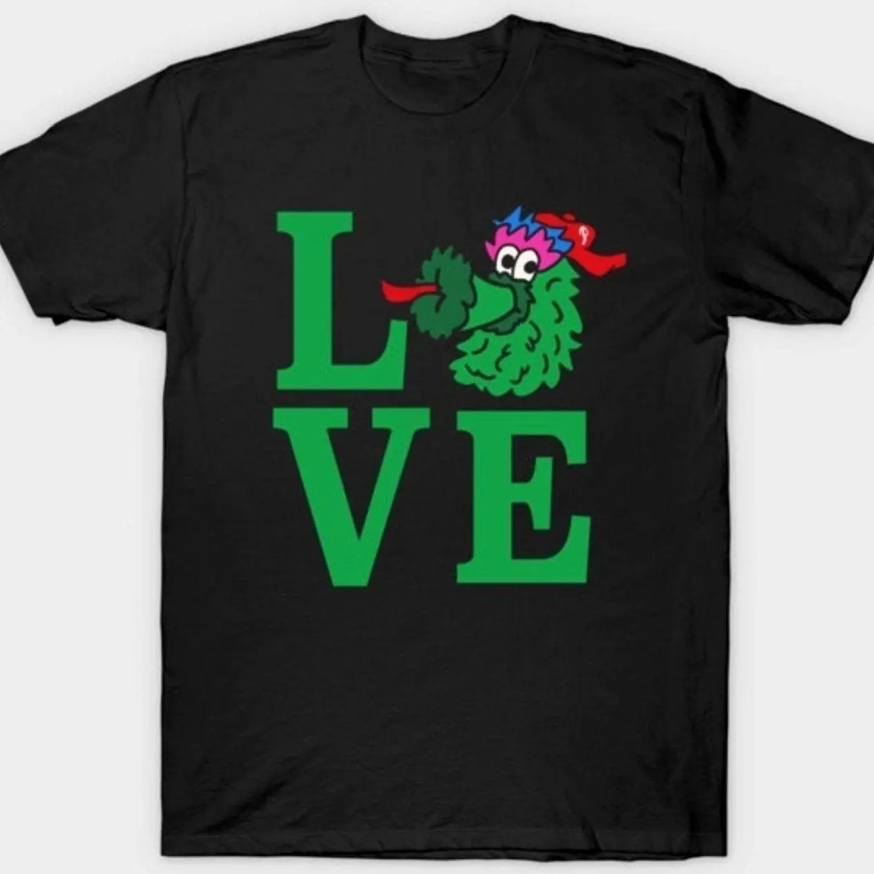 Phanatic Love Philadelphia Baseball Graphic T-Shirt, Vintage Mascot Fan Unisex Tee N0W IJT SZG