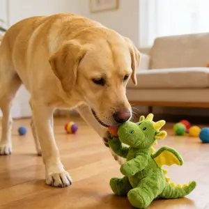 Large Squeaky Dog Toys, medium and large dog breeds,A toy with a soft sound-producing mechanism for playing with--mrwj