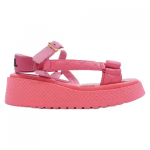 Pre-owned CHANEL Lambskin Small Leather Goods Sandals