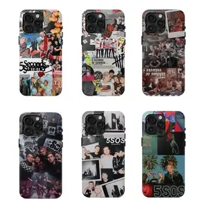 5 Seconds of Summer Pop-Punk Band Themed Phone Case — Compatible with iPhone 11–17 Pro Max/Plus Series & Samsung Galaxy S23–25 Series — Comprehensive Device Protection & Precise Cutouts — An Exclusive Gift for Fans