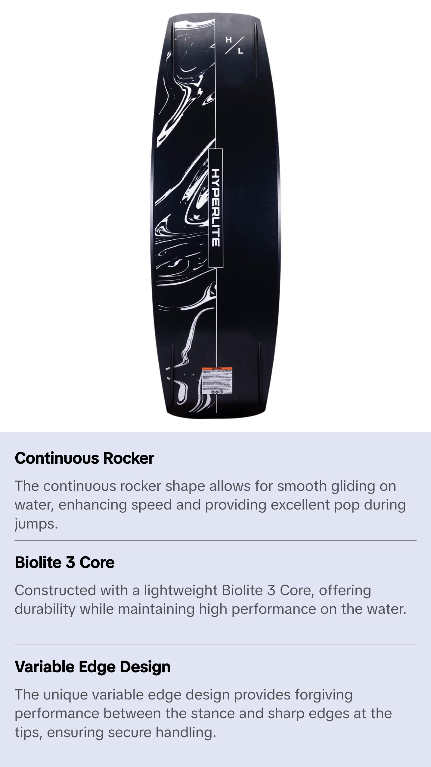 Hyperlite Cryptic Wakeboard 2023 Hyperlite Cryptic Wakeboard 2023