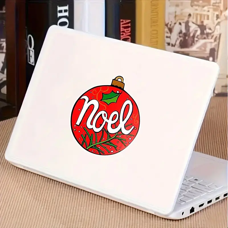 Christmas Day "Noel" Christmas Design Vinyl Stickers - Matte Surface, Durable Stickers, Suitable for Cars, Trucks SUV、 Mirrors, Laptops, Windows, Etc. - Adhere To Any Smooth Surface, Christmas Car Decoration