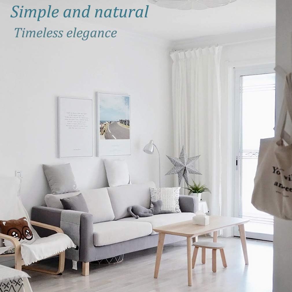 118"x17.7" Peel and Stick Wallpaper White Contact Paper Waterpoof Self Adhesive Decorative Contact Paper Vinyl Roll for Wall Kitchen Wallpaper for Bedroom