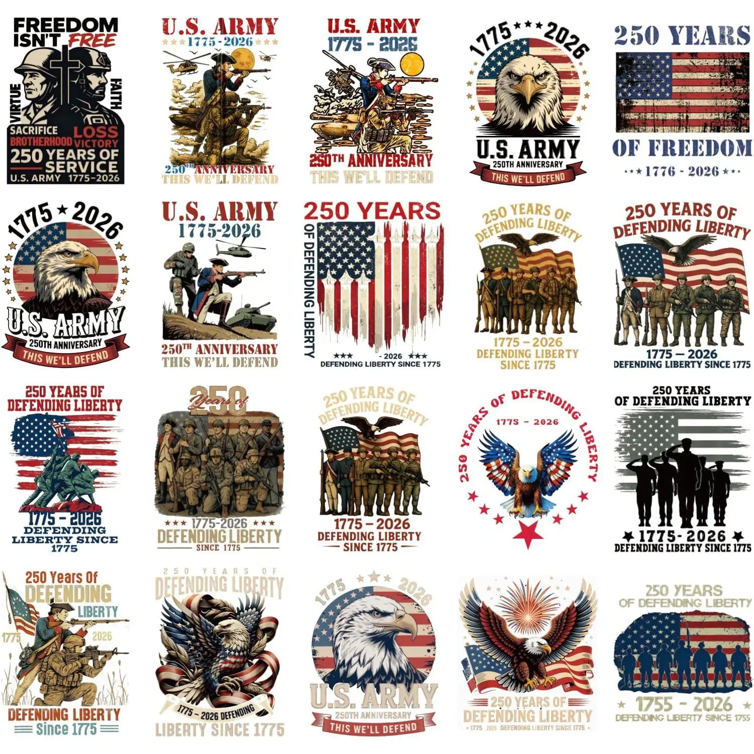 250th Anniversary USA