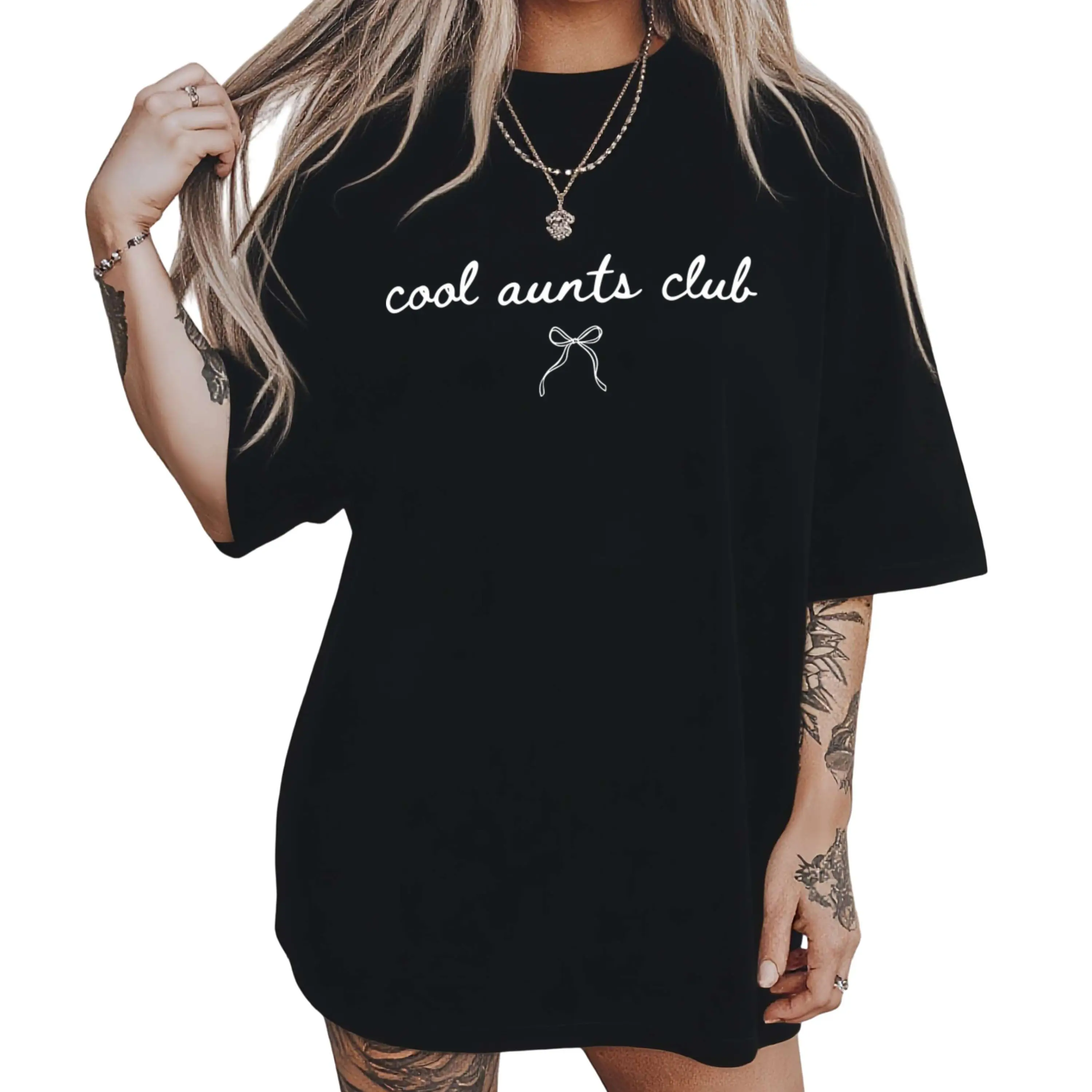 Cool Aunts Club T-shirt, Cute Auntie Tshirt, New Aunt, Pregnancy Announcement, Gift For Aunt, Baby Reveal Sister, Trendy Aunt Tshirt