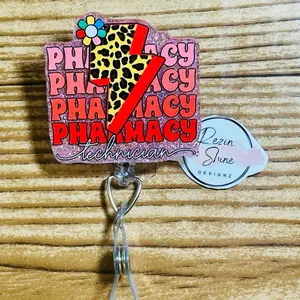 Pharmacy Technician Badge Reel