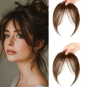 [Fluffy Hairpin]  A Women's Style Clip Hairpin, 8 Inches Long, Made of High-Temperature Fiber, Basic Design, Fluffy And Suitable for Everyday Wear