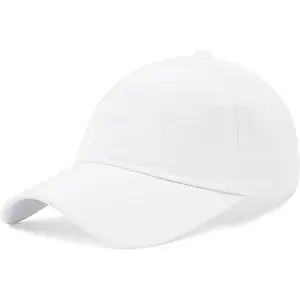 XL XXL Oversize Baseball Cap, 100% Cotton Adjustable Dad Hat for Big Heads 23.5"-25.5", Soft Crown Large Size Cap