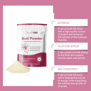 A targeted daily supplement with collagen, vitamins, and herbal extracts to support skin hydration, elasticity, and overall glute area appearance.