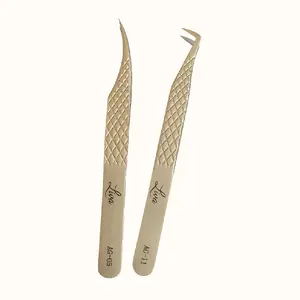 Fiber Tip Tweezers for Eyelash Extensions 1 pair