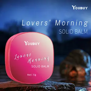 YOUBUY Lovers' Morning SOLID BALM - Compact & Portable Body Balm with Aromatic Fragrance - Honey & Bergamot Top Notes - Oud & Rose Middle Notes - Oud, Amber, Vanilla & Musk Base Notes - 5g