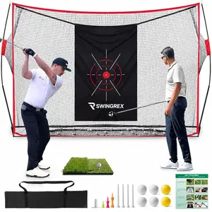 Swing Rex Pro Golf Net for Backyard – Heavy Duty Golf Practice Net for real ball