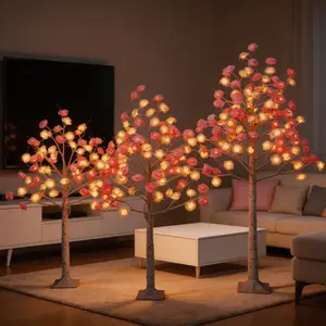 47/59/71-inch LED Romantic Artificial Rose Tree Light, USB-powered – plug and play. Ideal for home décor in bedrooms, living rooms and other spaces, as well as for birthdays, gatherings, parties and other occasions. Perfect for major festive celebrations.