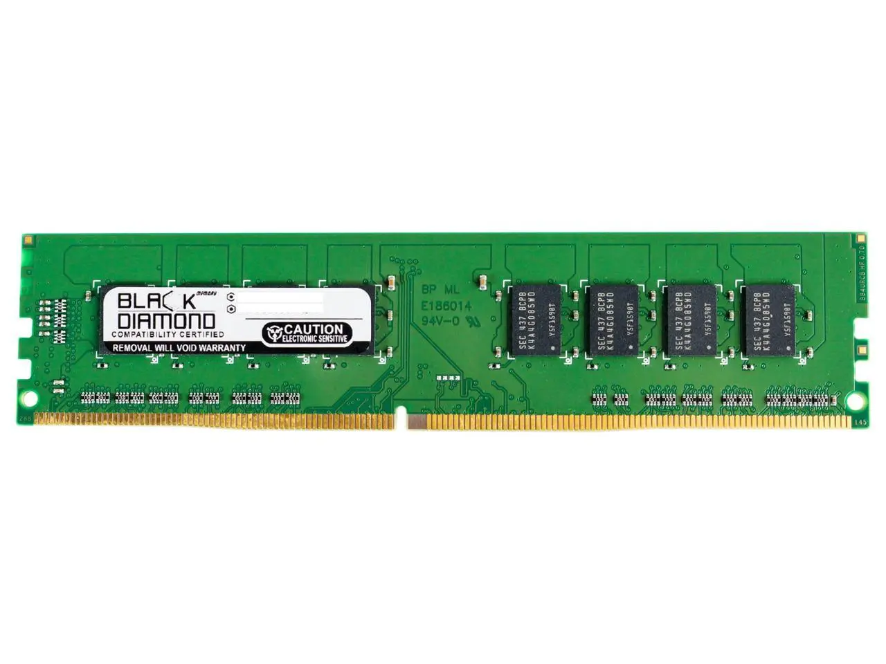 Black Diamond Memory 8GB ECC Unbuffered DDR4 3200 (PC4 25600) System Specific Memory Model BD8G3200MQE22