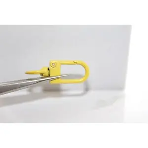 Yellow Oversized Lobster Clasp - Plated