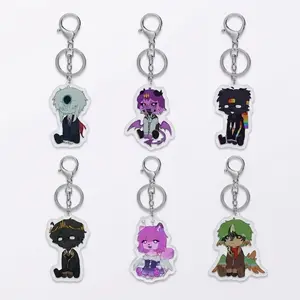 Unstable Universe MCYT Yt Translucent Acrylic Keychain, Cute, Perfect For Bags, Keys, Or Gifts